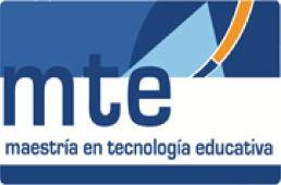 Emblema de la Maestría en Tecnología Educativa (MTE) de la UNED